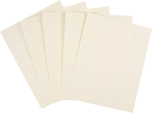 Staples Cover Stock Paper, 8.5x11 Inch, 67 lb., Cream, 250/Pack