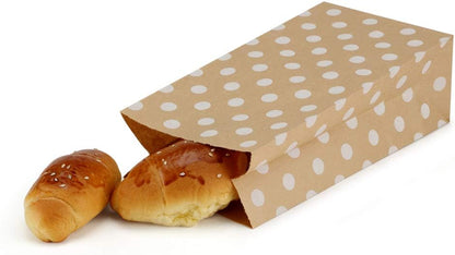BagDream #4 Brown Paper Lunch Bags 5x2.95x9.45 Kraft Paper Bags 100Pcs Bulk