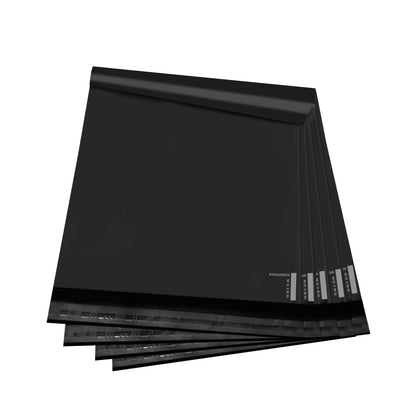 KKBESTPACK Black Poly Mailers 10x13 in, Shipping Bags, 100 Pcs