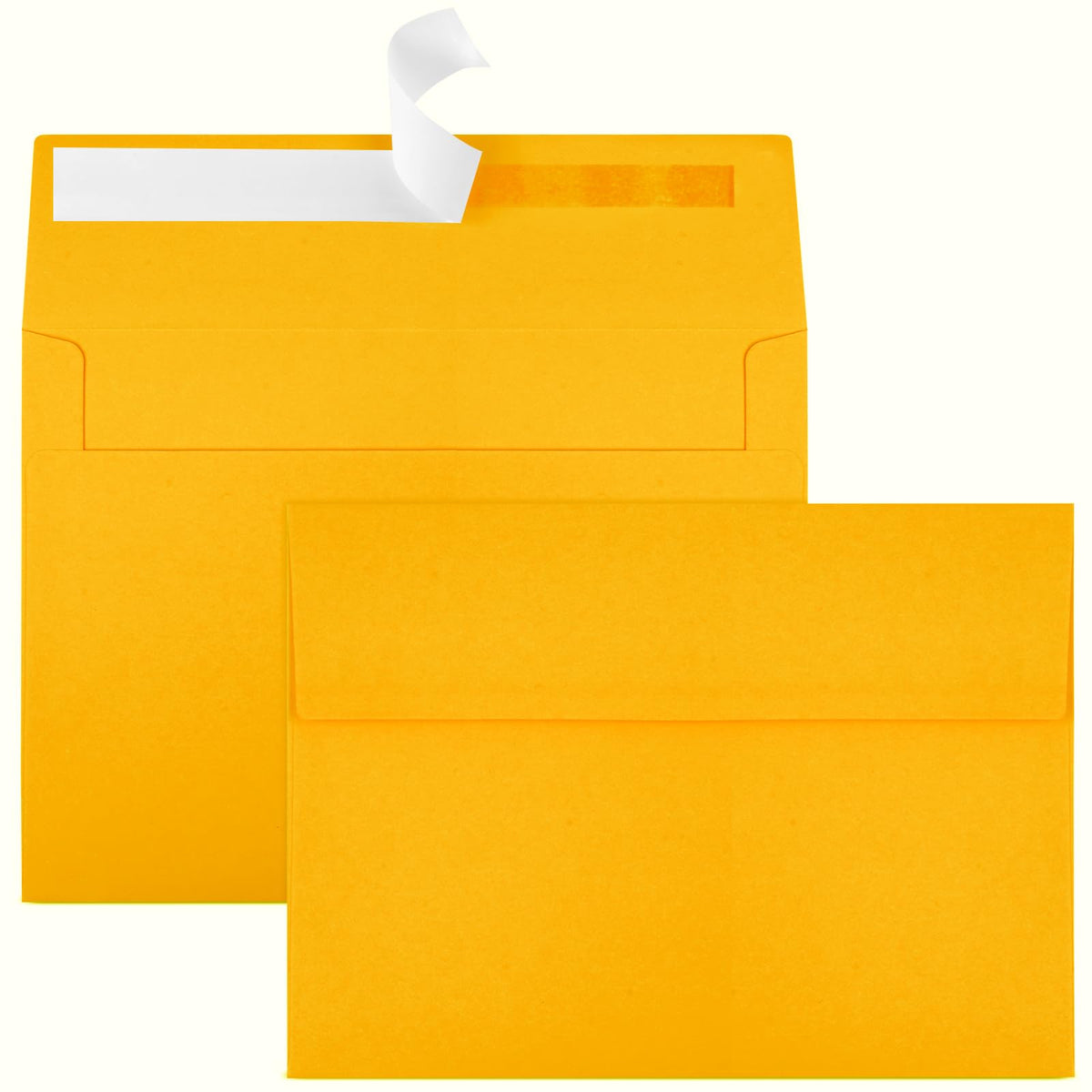 Joyberg 70 Packs A4 Envelopes, White, 4x6 Photo, Self Seal for Invitations, Weddings, Baby Shower, Photos, Postcards, Greeting Cards, Mailing