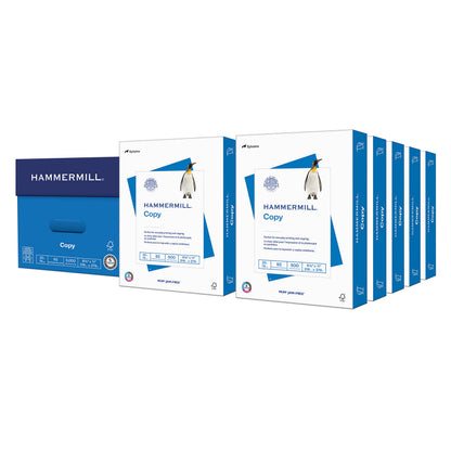 Hammermill Printer Paper, 20 lb Copy, 8.5 x 11-8 Ream (4,000 Sheets) - 92 Bright, Made in the USA