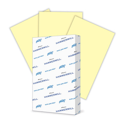 Hammermill Colored Paper, 20 lb Goldenrod Printer Paper, 8.5 x 11-1 Ream (500 Sheets) - Made in the USA, Pastel Paper, 103168R