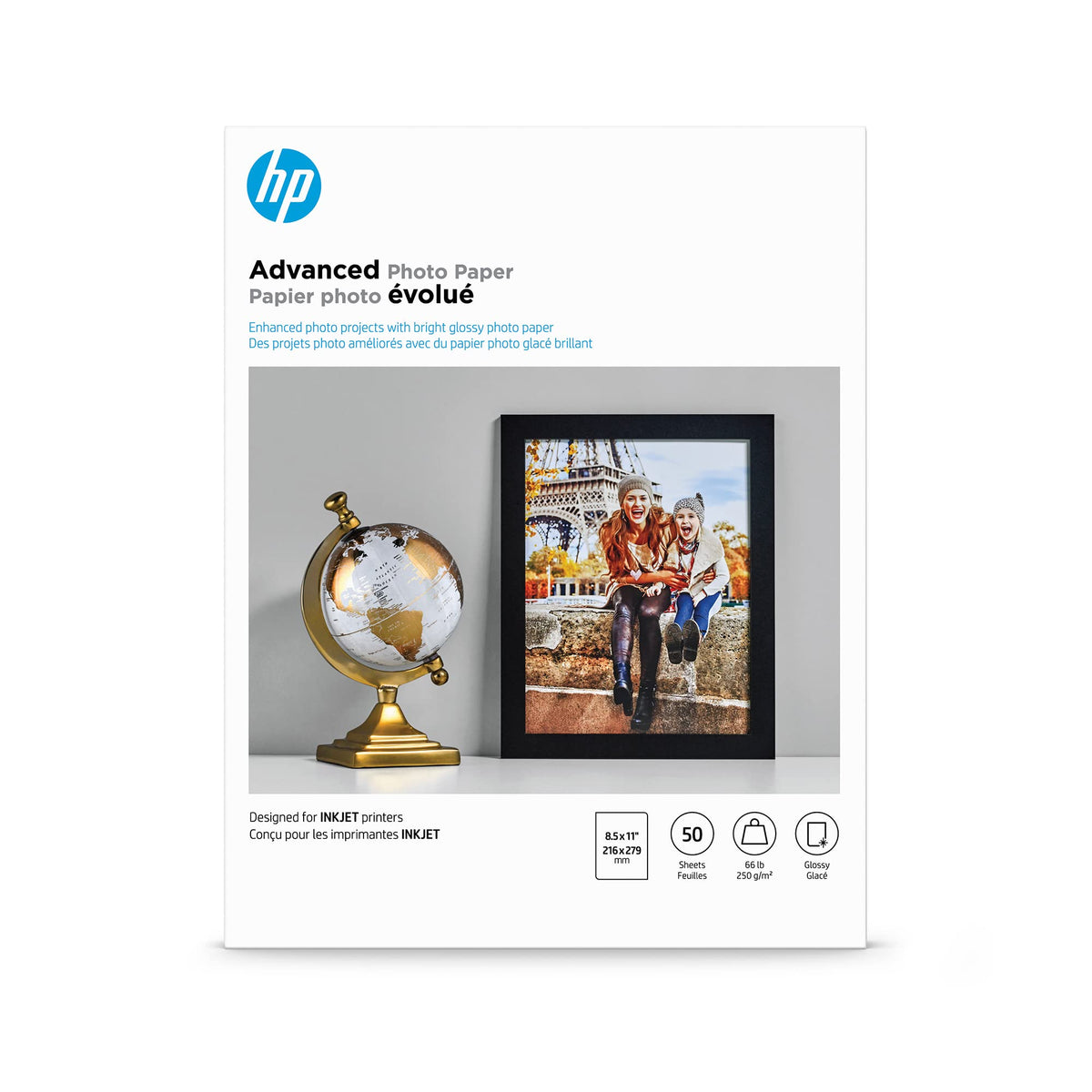 HP Advanced Photo Paper, Glossy, 4x6 in, 100 sheets (Q6638A)