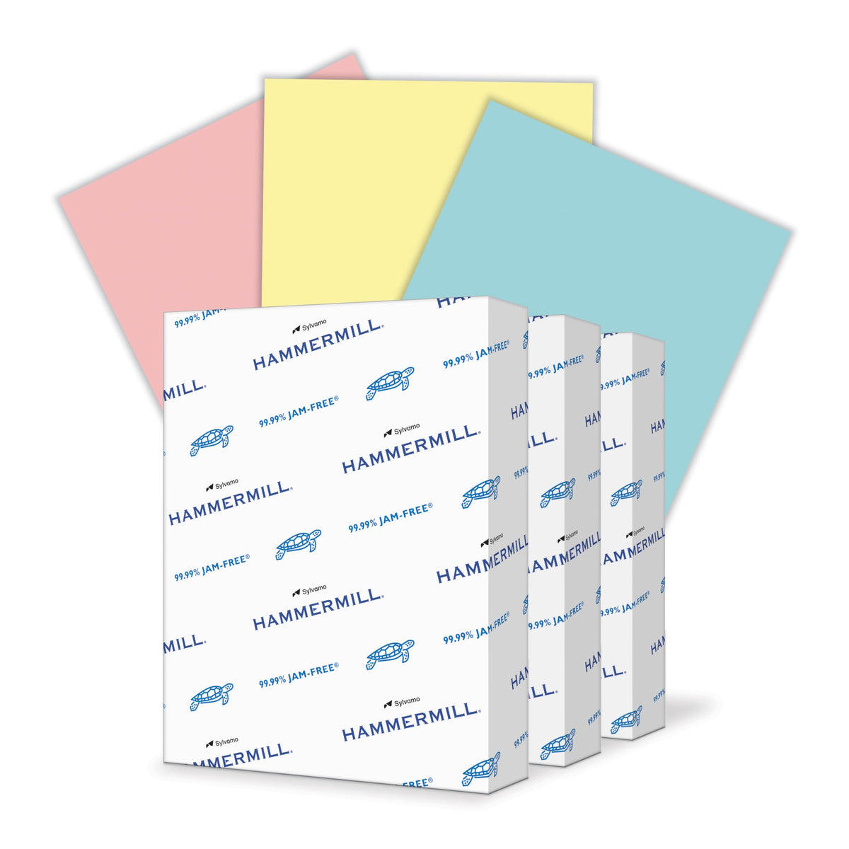 Hammermill Colored Paper, 20 lb Goldenrod Printer Paper, 8.5 x 11-1 Ream (500 Sheets) - Made in the USA, Pastel Paper, 103168R