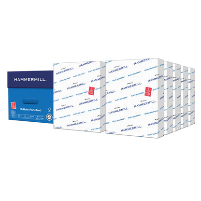 Hammermill Printer Paper, 20 lb Copy, 8.5 x 11-8 Ream (4,000 Sheets) - 92 Bright, Made in the USA