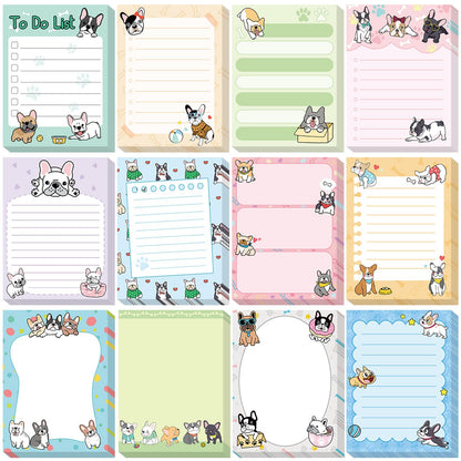 Chiisong 12 Pcs Cats Sticky Notes Cute Cat Gift