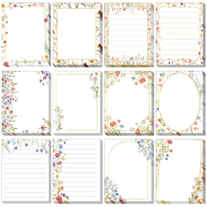 Chiisong 12 Pcs Cats Sticky Notes Cute Cat Gift