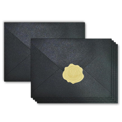 YINUOYOUJIA 50 PCS Pearl Ivory Envelopes A7,5 x 7 Ivory Shimmer Envelopes for Invitation,Perfect for Wedding Invitation Cards,Birthday RSVP Invite,5.25 x 7.25 inches