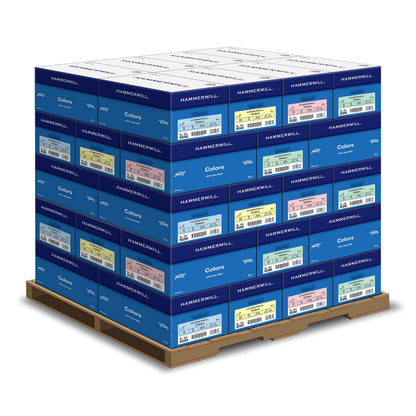 Hammermill Colored Paper, 20 lb Goldenrod Printer Paper, 8.5 x 11-1 Ream (500 Sheets) - Made in the USA, Pastel Paper, 103168R