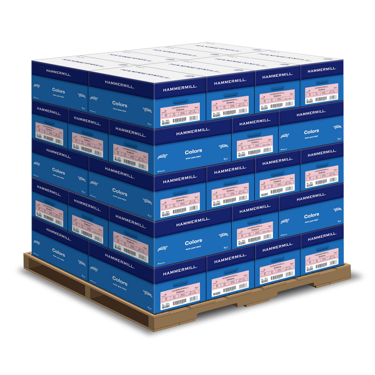 Hammermill Colored Paper, 20 lb Goldenrod Printer Paper, 8.5 x 11-1 Ream (500 Sheets) - Made in the USA, Pastel Paper, 103168R