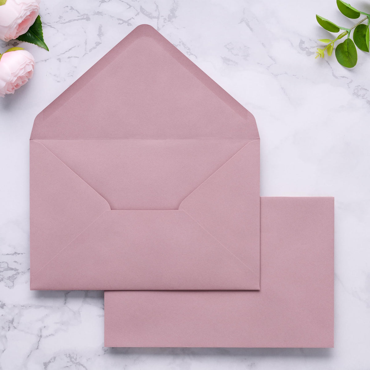 PONATIA A9 Envelopes, 5.75 x 8.75'' Burnt Orange Wedding Mailing Envelopes