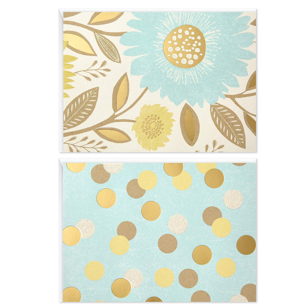 Hallmark Bulk Thank You Cards, Assorted 48-Pack (Painted Florals)