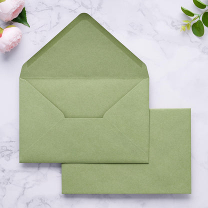 PONATIA A9 Envelopes, 5.75 x 8.75'' Burnt Orange Wedding Mailing Envelopes